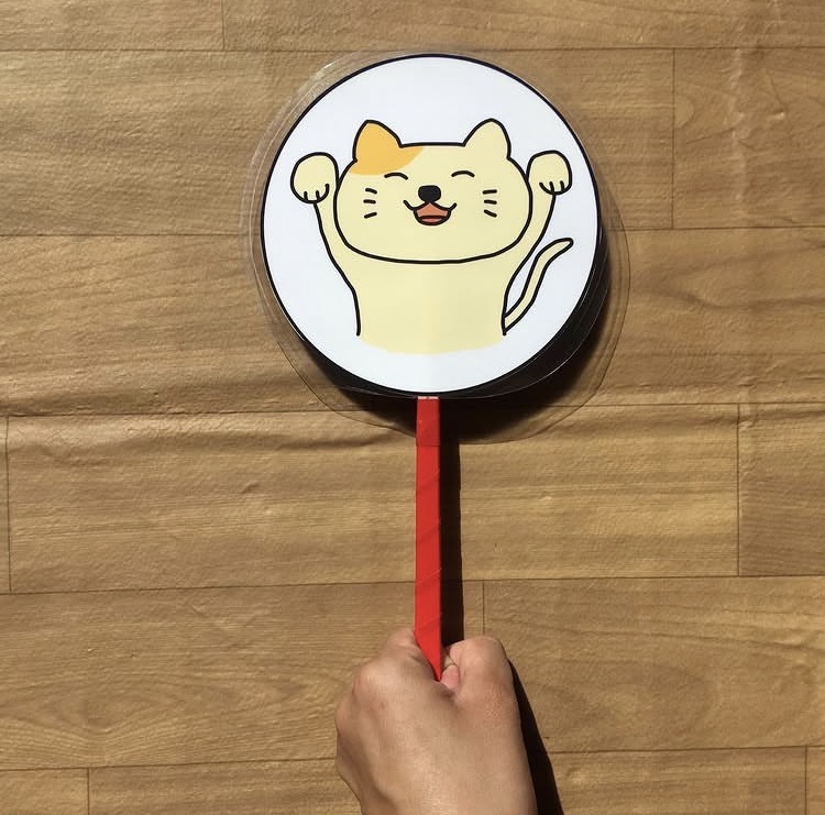 こぶたぬきつねこペープサート