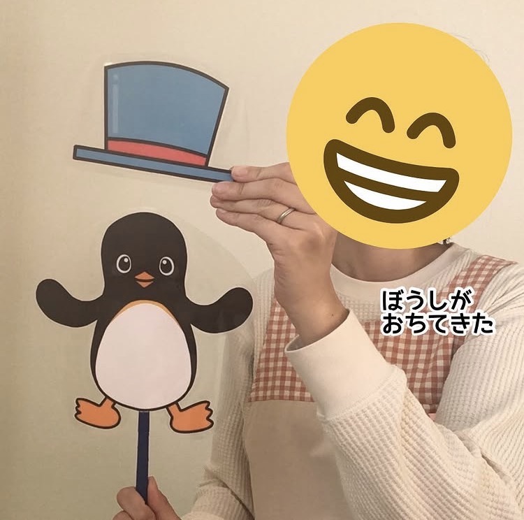 ペンギンちゃんペープサート